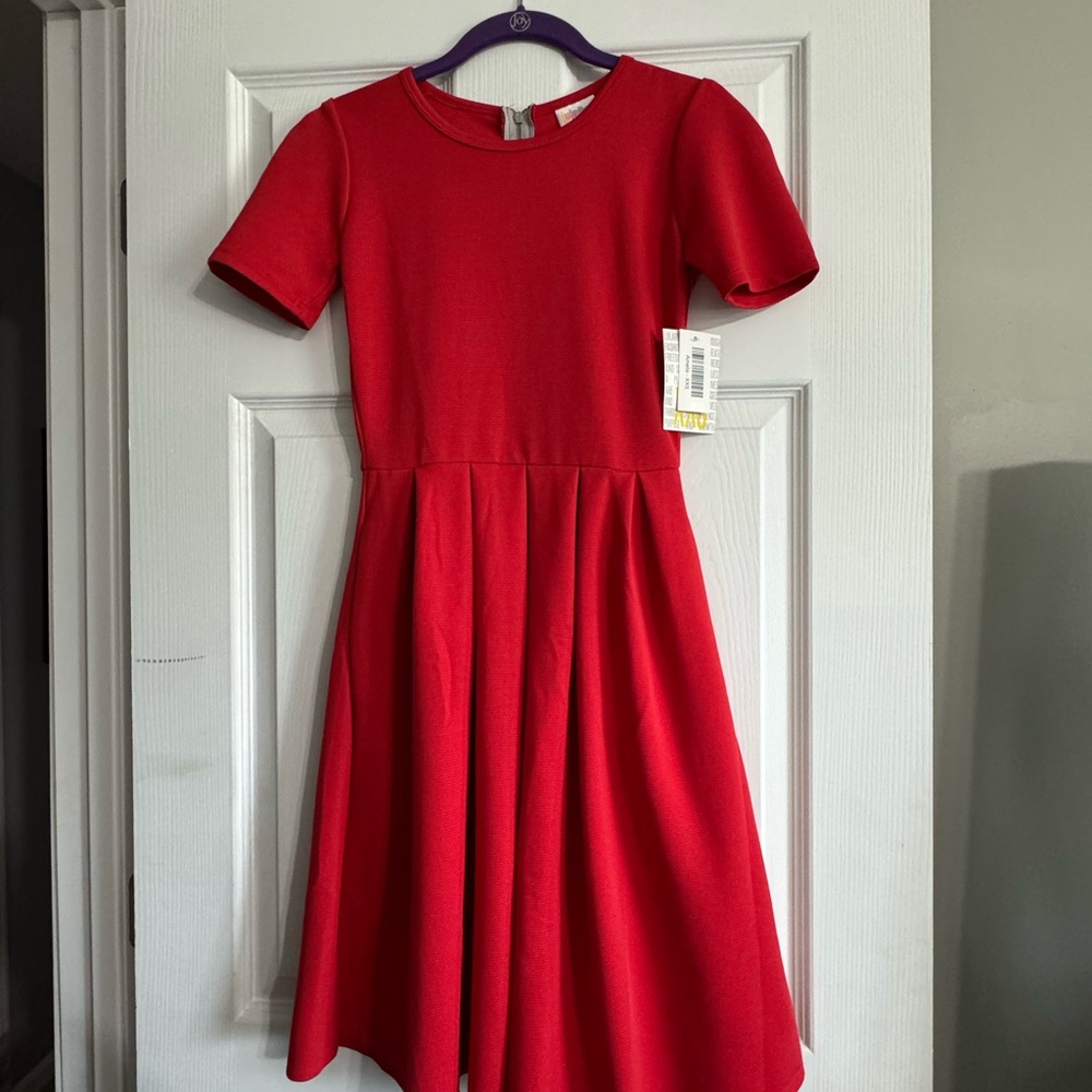 LuLaRoe Classic Red Casual Dress